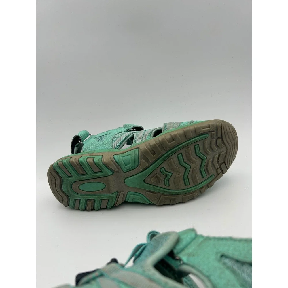 Dream Pairs Kids Mint Green Sport Sandals Closed Toe Hiking Water Shoes Size 6
